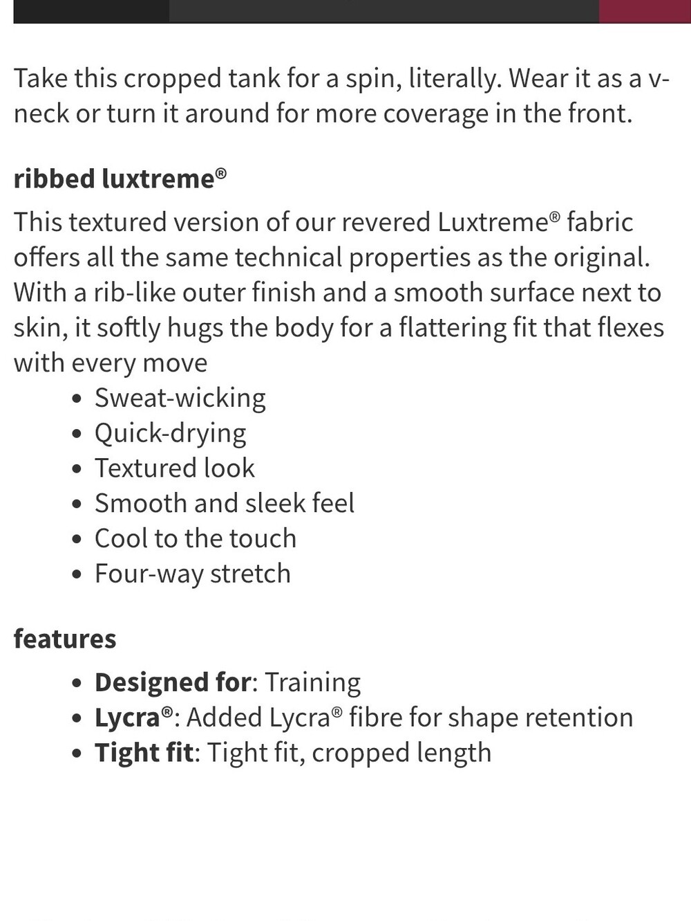 Lululemon Power Pivot Ribbed Tank Top - Picture 5 of 8